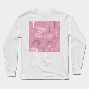 Forest Pattern Long Sleeve T-Shirt